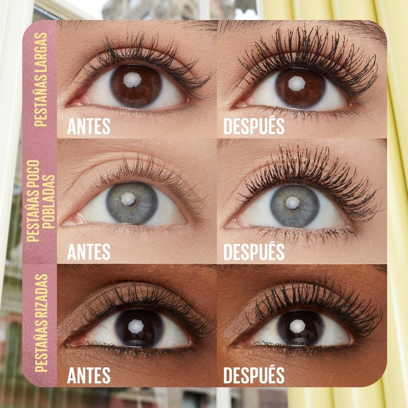 Colossal Bubble WSH Pestañina Very Black Maybelline - Farmacias Arrocha