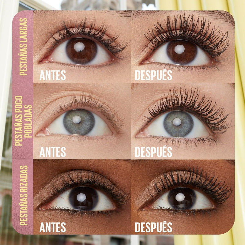 Colossal Bubble WTP Pestañina Very Black Maybelline - Farmacias Arrocha