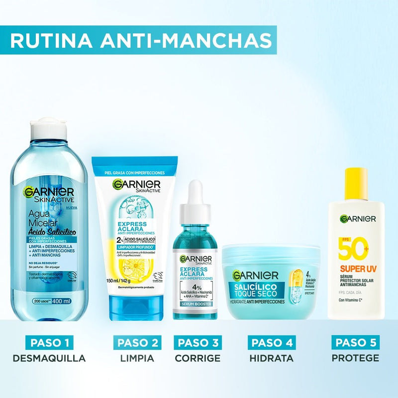 Crema Hidratante Garnier Toque Seco Salicílico 85 gr - Farmacias Arrocha
