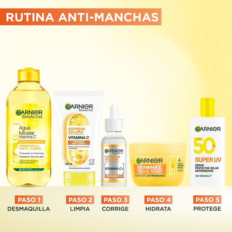 Crema Hidratante Garnier Toque Seco Vitamina C 85 gr - Farmacias Arrocha
