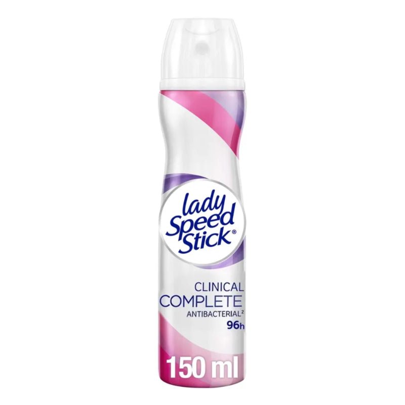 Desodorante Lady Speed Stick Clinical Complete Protection Powder Aerosol 93 g - Farmacias Arrocha