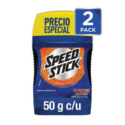 Desodorante Speed Stick 24/7 Xtreme Ultra Barra 50 g 2 Pack - Farmacias Arrocha