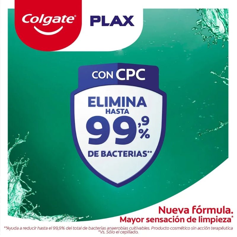 Enjuague Bucal Colgate Plax Ice Glacial 500 ml + 250 ml - Farmacias Arrocha