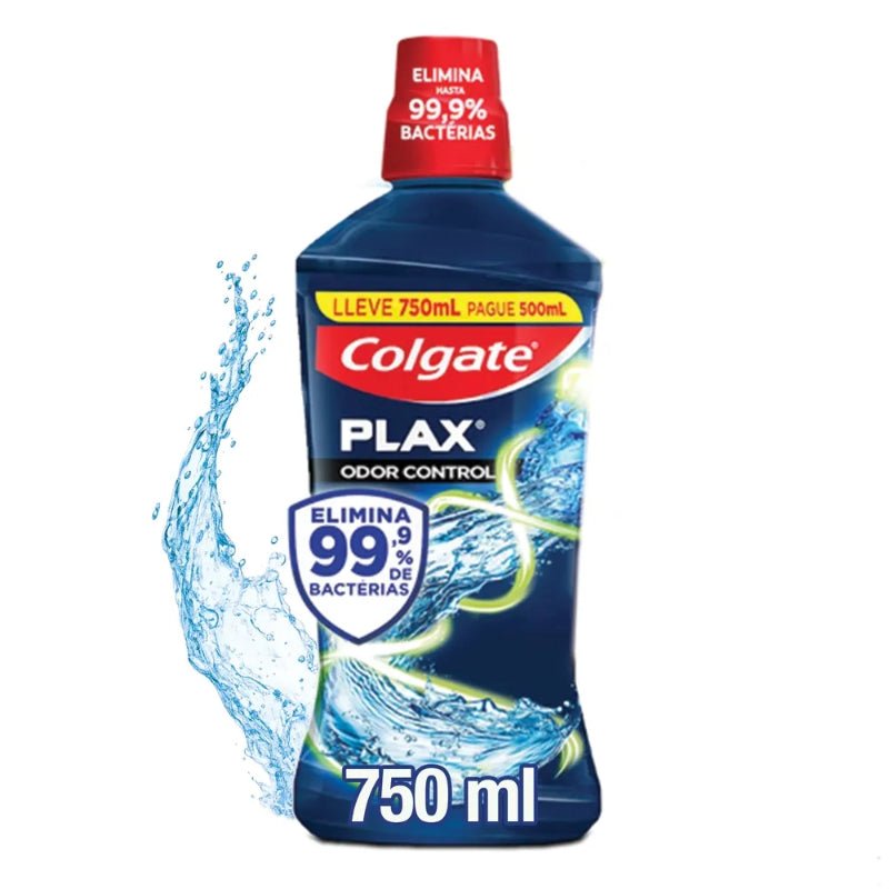 Enjuague Bucal Colgate Plax Odor Control 750Ml - Farmacias Arrocha