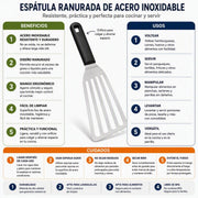 espátula larga ranurada - Farmacias Arrocha