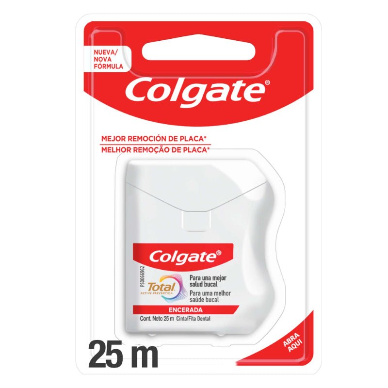Hilo Dental Colgate Total 12 25 mts - Farmacias Arrocha