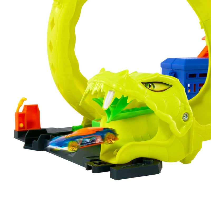 Hot Wheels City Pista Ataque de la Serpiente en Espiral - Farmacias Arrocha