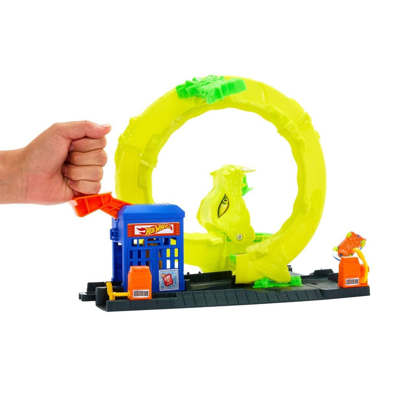 Hot Wheels City Pista Ataque de la Serpiente en Espiral - Farmacias Arrocha