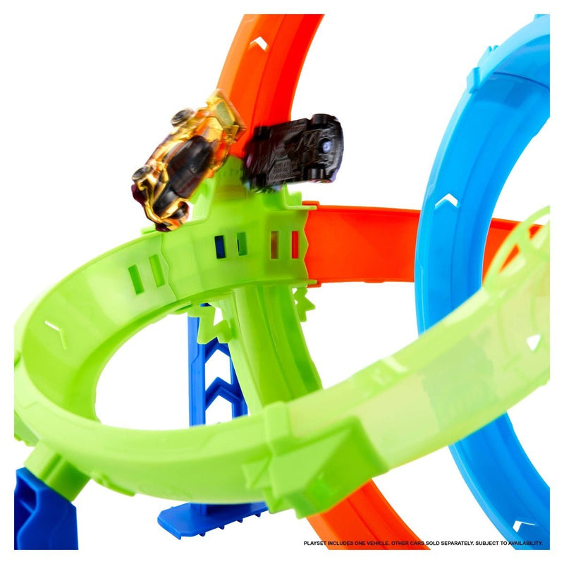 Hot Wheels Pista de Acrobacias Ciclón Lanzamiento Rápido - Farmacias Arrocha