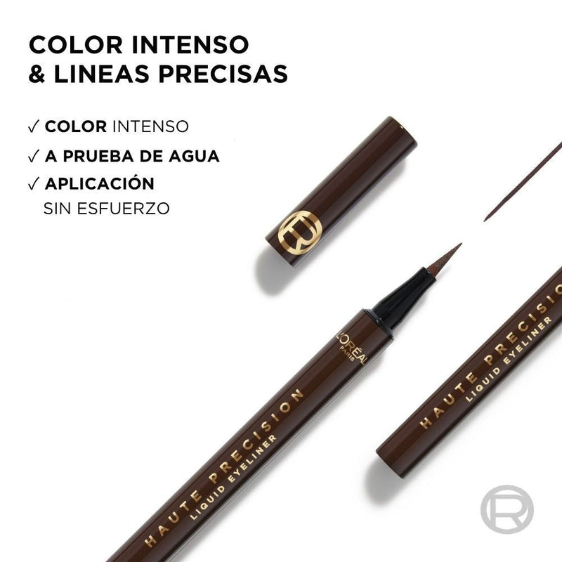 L'oréal Paris Delineador Plumón Haute Precision 1 ml - Farmacias Arrocha