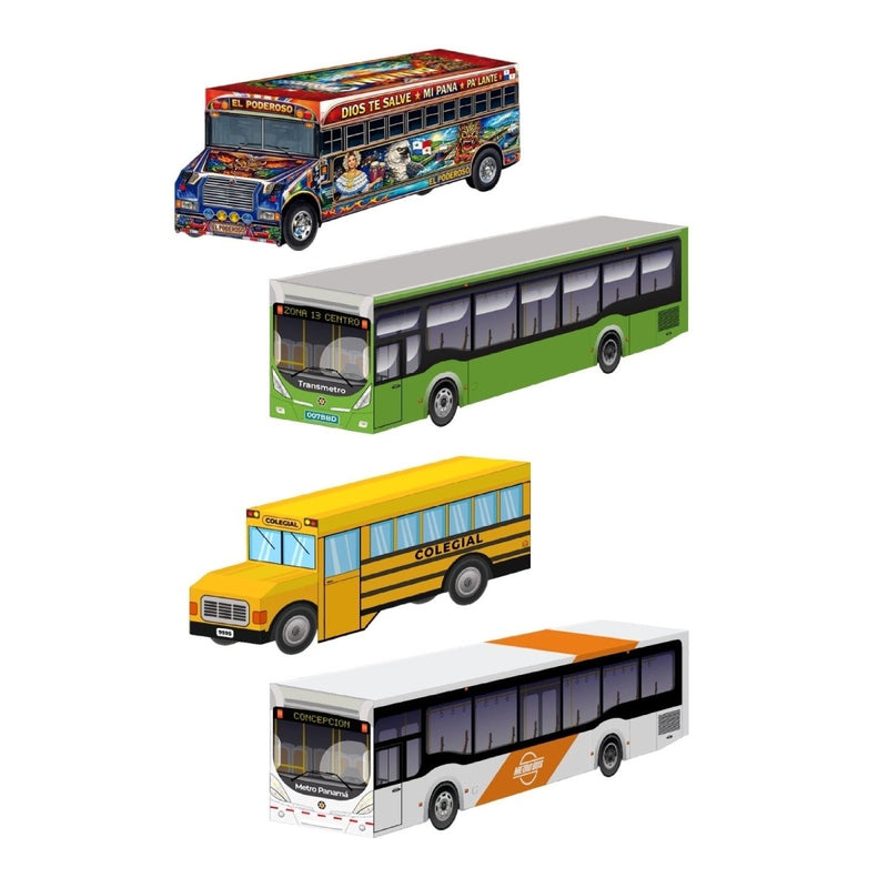 MAQUETA DE BUSES - Farmacias Arrocha