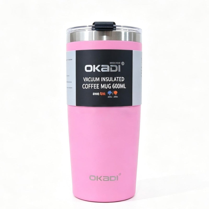 Okadi taza térmica de viaje con aislamiento de 600 ml - Farmacias Arrocha