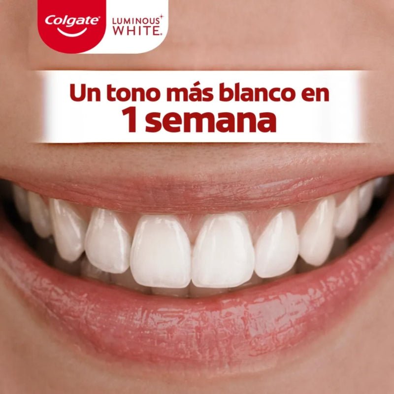 Pasta Dental Colgate Luminous White Brilliant 125 ml - Farmacias Arrocha