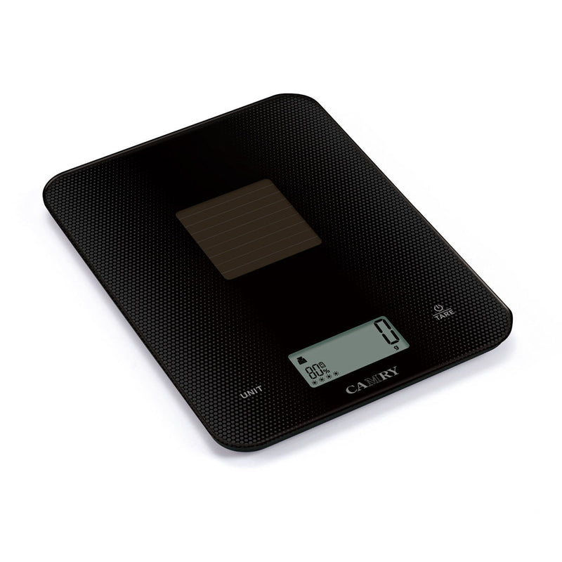 Pesa digital de cocina con plataforma de vidrio templado y sensores de alta precisión. - Farmacias Arrocha