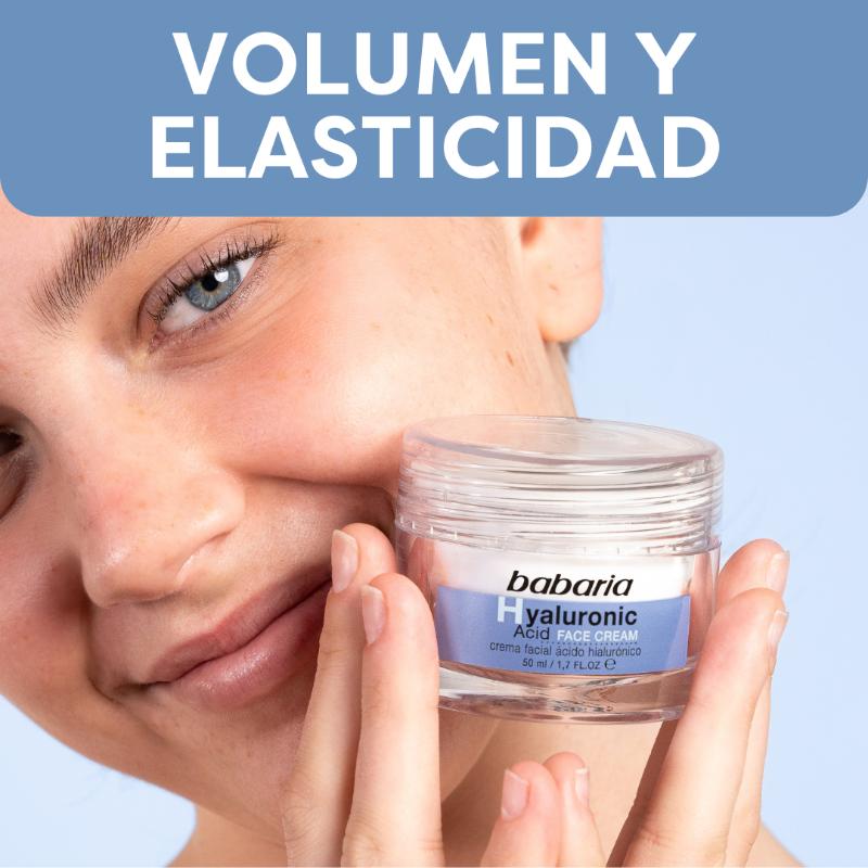 Babaria Crema Ácido Hialurónico Hidratante 50ml - Farmacias Arrocha