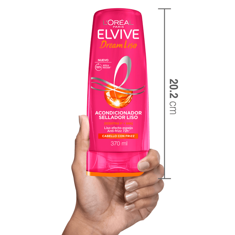 Acondicionador Elvive Dream Liso L'OREAL PARIS 370 Ml - Farmacias Arrocha