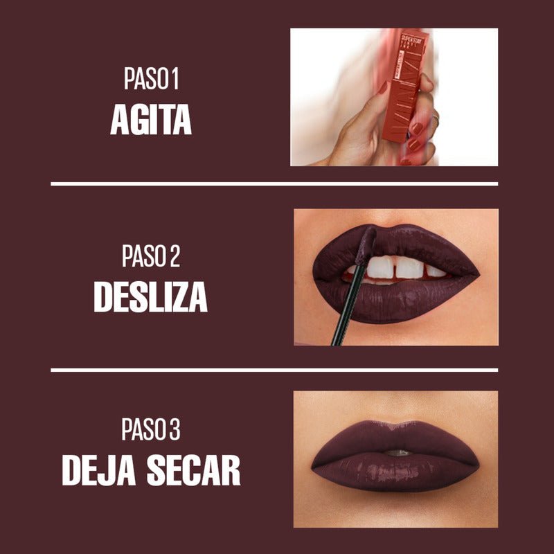 Labial Líquido Maybelline Ny Vinyl Ink Nudes - Farmacias Arrocha