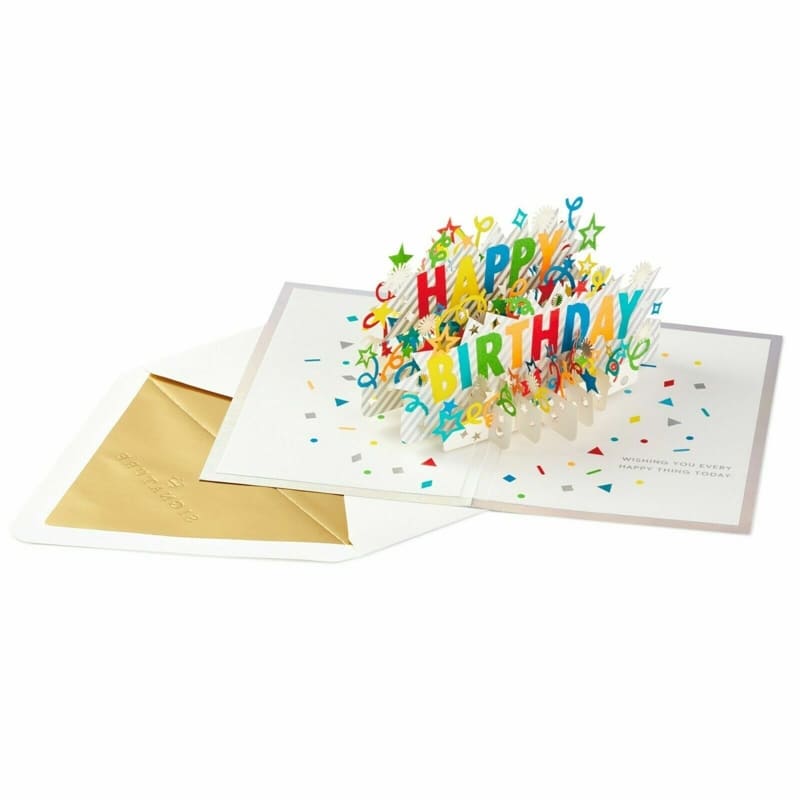 Hallmark Tarjeta 3D Signature Paper Wonder Premium - Farmacias Arrocha
