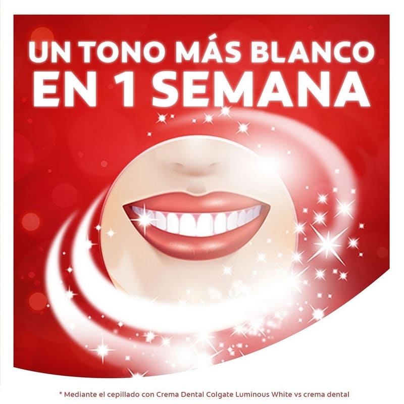 Pasta Dental Colgate Luminous White Brilliant 75 ml - Farmacias Arrocha