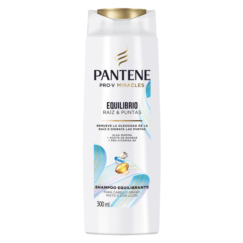 Pantene Shampoo Equilibrio Raiz y Puntas 300Ml - Farmacias Arrocha