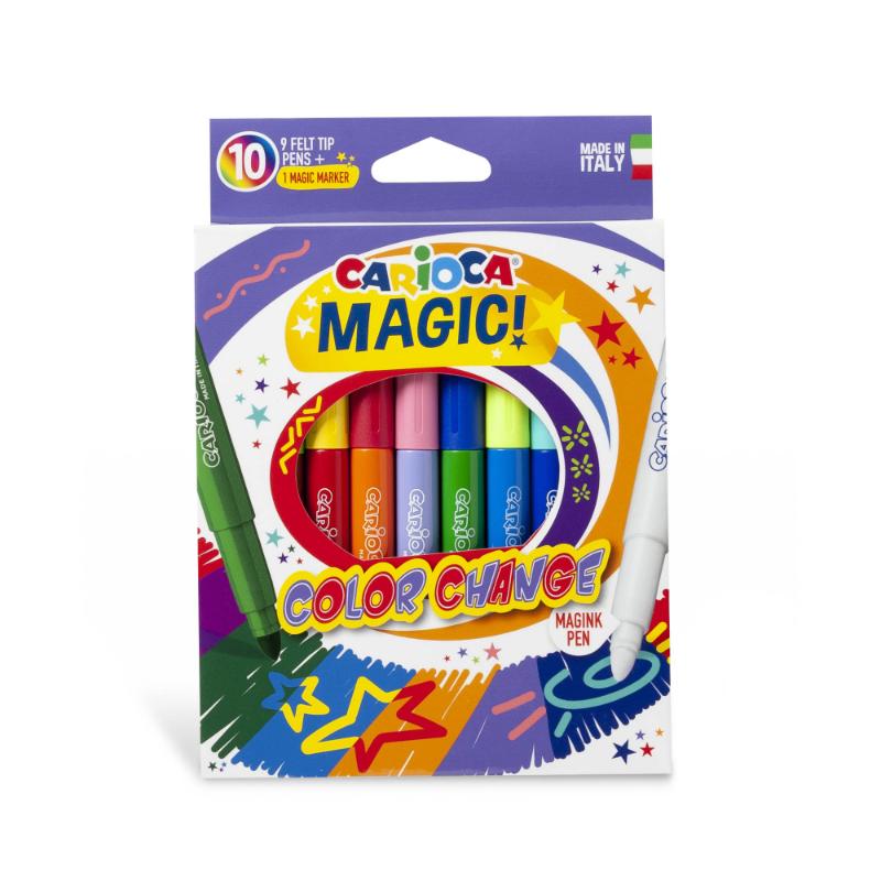 Carioca Magic Color Change Box 10Pcs - Farmacias Arrocha