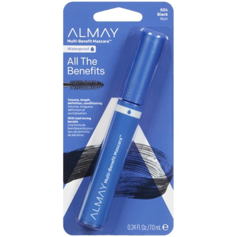 Almay One Coat Multi Benefit Black Waterproof - Farmacias Arrocha