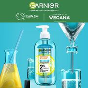 Gel Limpiador Profundo Anti Imperfecciones Express Aclara Garnier Ácido Salicílico 200 ml - Farmacias Arrocha
