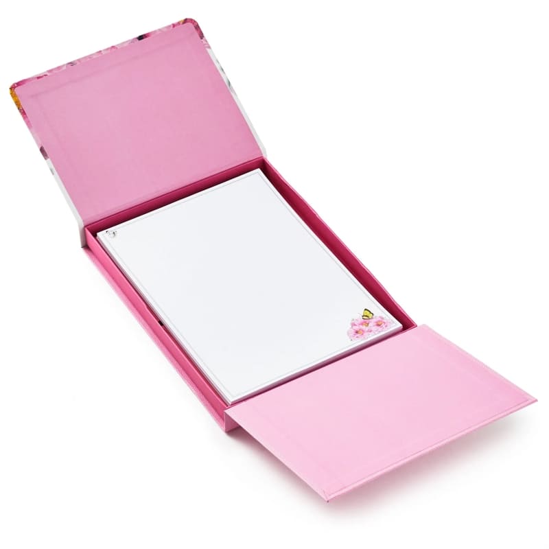 Hallmark Marjolein Bastin Juego De Papelería Flores Rosas 40 hojas - Farmacias Arrocha