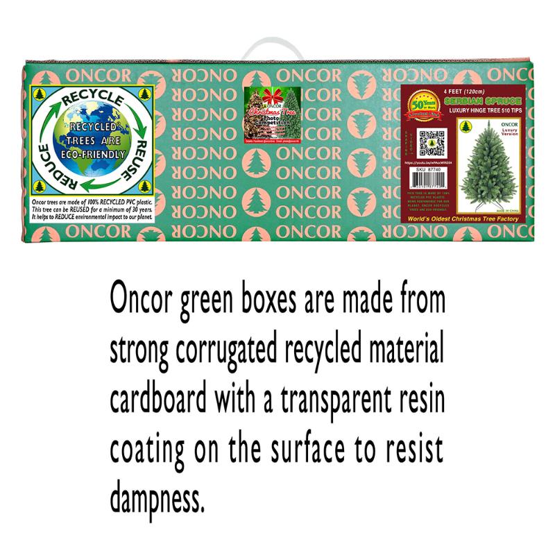 Oncor Pino de 4' Luxury Serbian Spruce Hing - Farmacias Arrocha