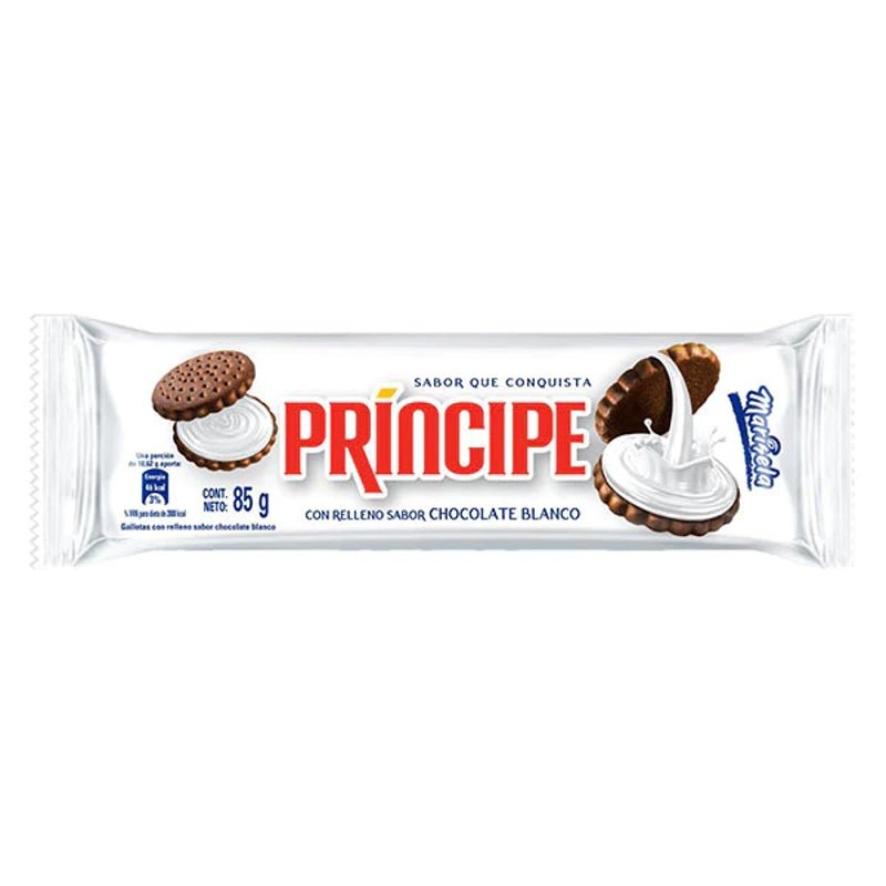 Principe Chocolate Blanco 85g - Farmacias Arrocha
