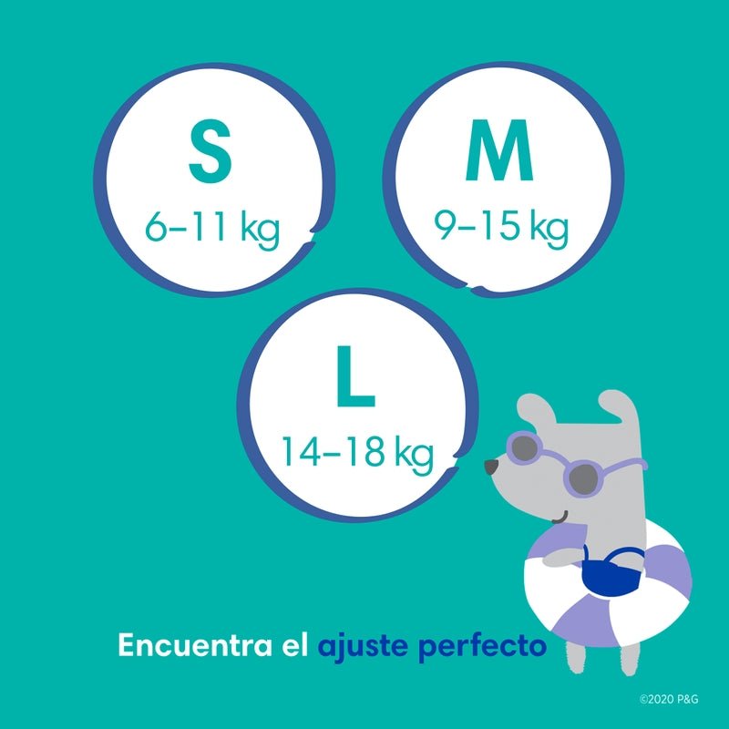 Pañales para nadar Pampers Splashers Talla 3, 12 unidades - Farmacias Arrocha