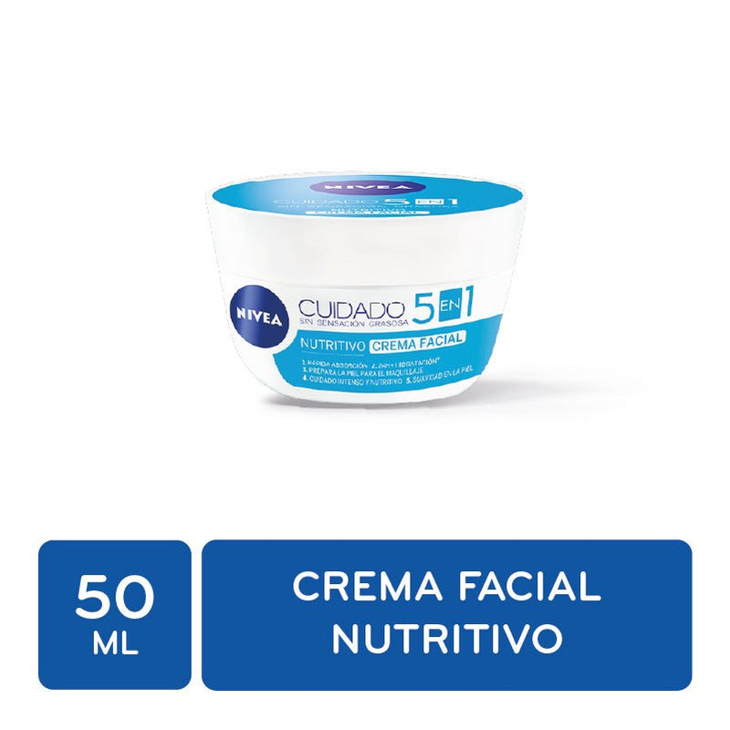 Nivea Cuidado Nutritivas 50Ml - Farmacias Arrocha