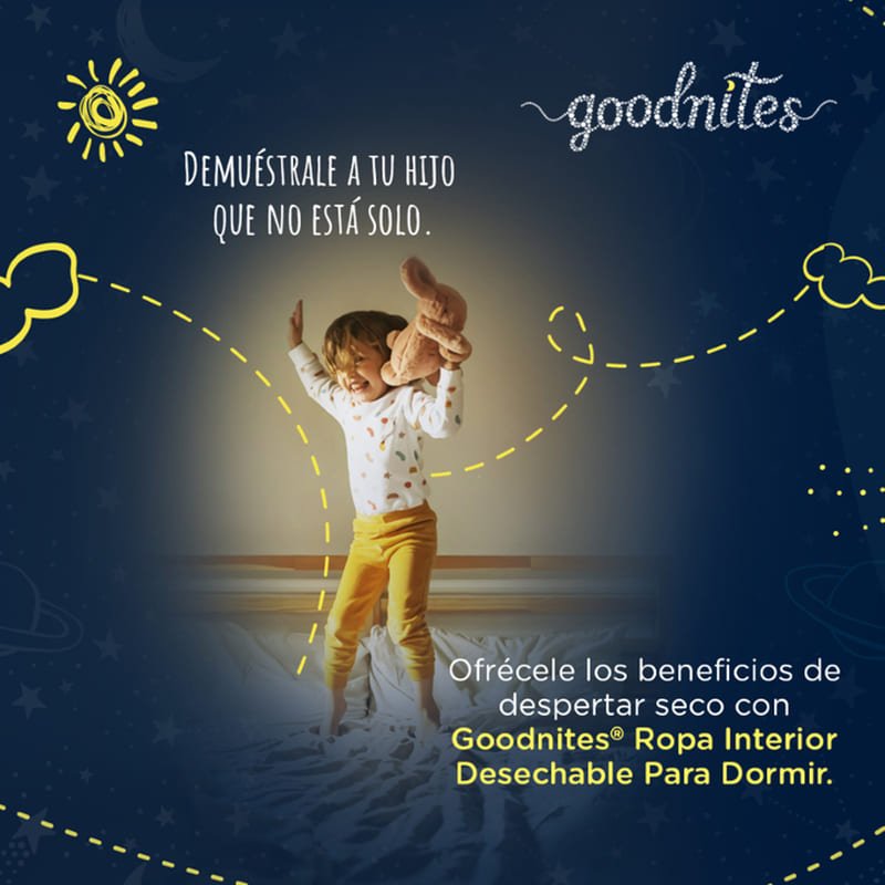 Ropa Interior Desechable Goodnites Niña Talla L 11U - Farmacias Arrocha