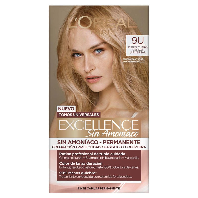L'Oreal Tintura Permanente Excellence Sin Amoniaco - Farmacias Arrocha