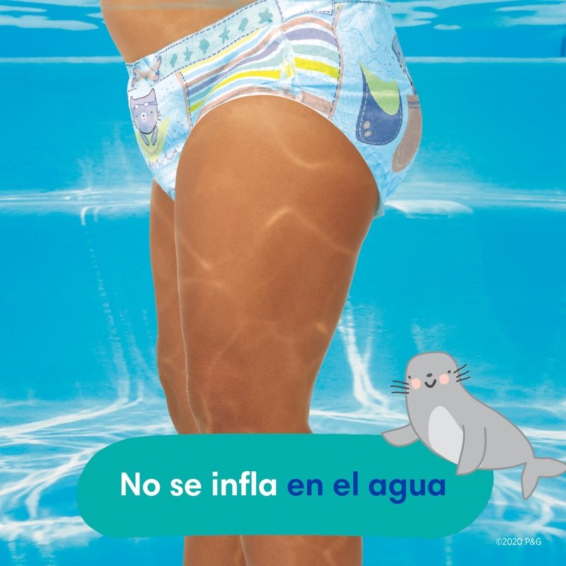 Pañales para nadar Pampers Splashers Talla 3, 12 unidades - Farmacias Arrocha