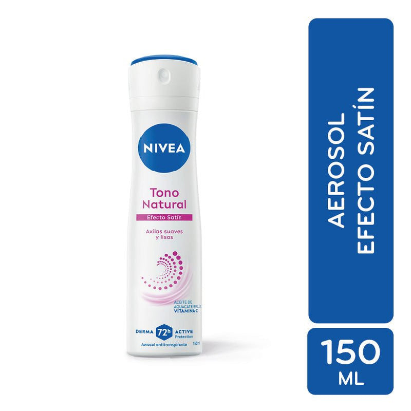 Nivea Deo Spray Aclarado Satin 150 Ml - Farmacias Arrocha