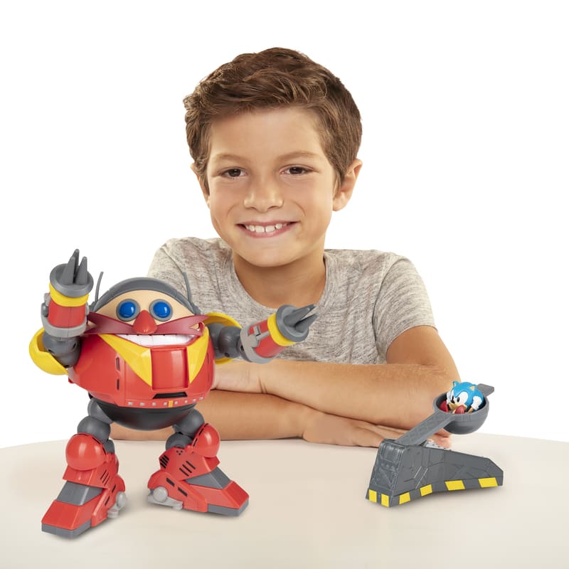 Sonic Set De Batalla Robot De Eggman Gigante - Farmacias Arrocha