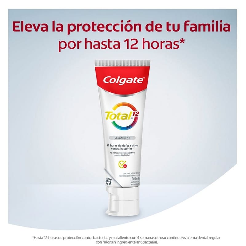 Kit Portátil Colgate Total 12 Pasta Dental Clean Mint 22 ml + Cepillo Dental - Farmacias Arrocha