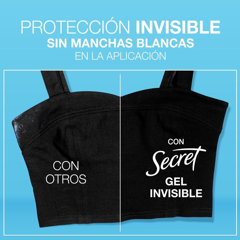 Gel Invisible Antitranspirante Secret Jasmine 45 g - Farmacias Arrocha