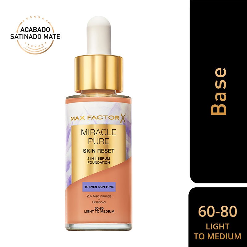 Max Factor Miracle Pure Skin Reset - Farmacias Arrocha