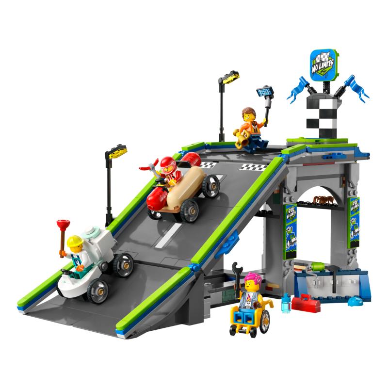 Lego City Sin límites: Rampa de Aceleración para Coches de Carreras - Farmacias Arrocha