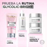 Gel Limpiador Facial L'Oréal Paris Glycolic Bright Antimanchas Ácido Glicólico y Niacinamida 150 ml - Farmacias Arrocha