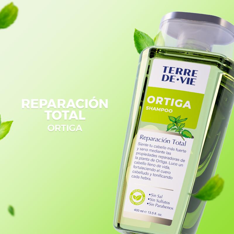 Terre De Vie Acondicionador Ortiga Reparación Total 400Ml - Farmacias Arrocha