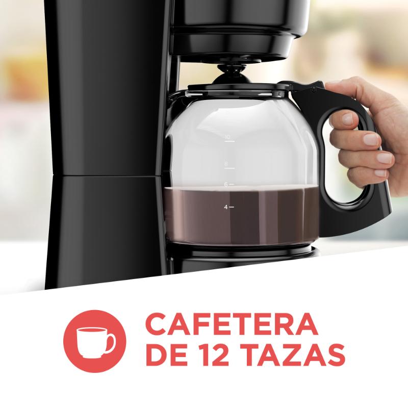 Cafetera B+D 12 Tazas Tecnología Vortex - Farmacias Arrocha