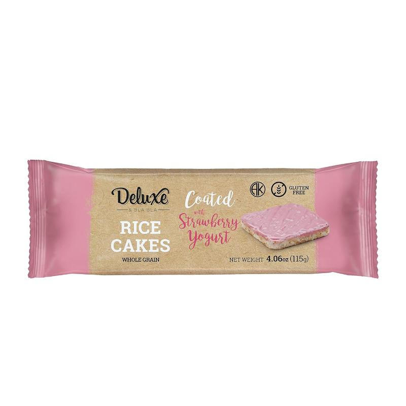 Deluxe Rice Cake Strawberry Yogur de Fresa - Farmacias Arrocha