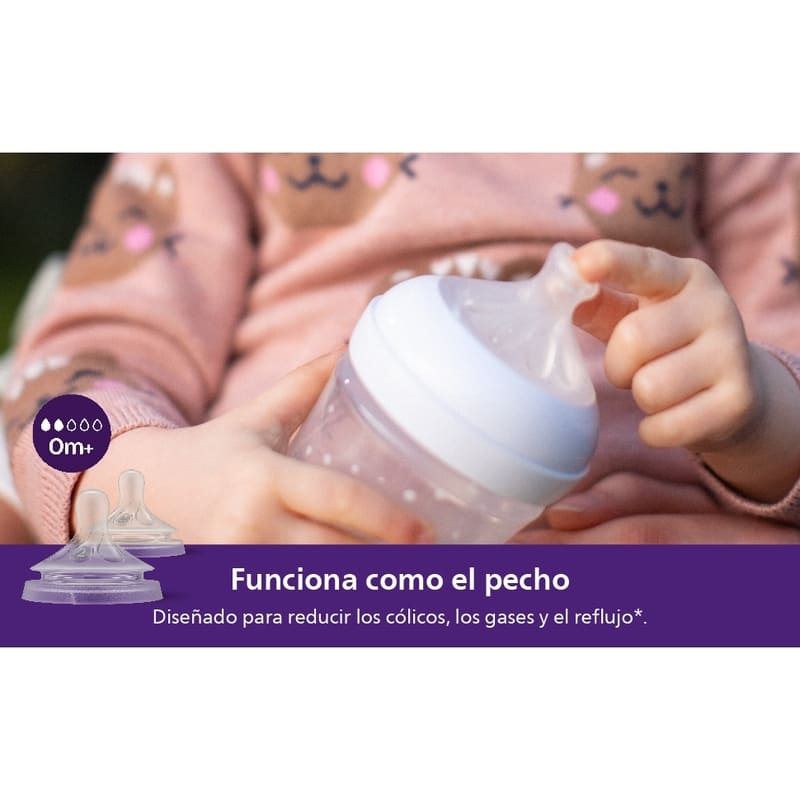 Avent Tetina Natural Response - Flujo 6 - 6M+ - Farmacias Arrocha