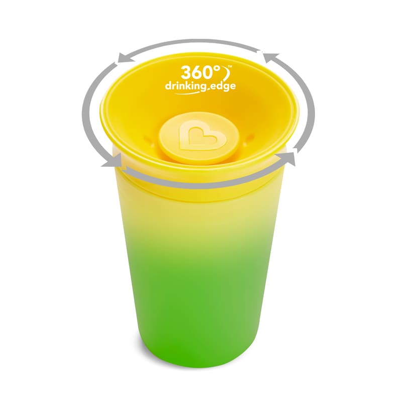 Munchkin Vaso Mircale 360 9Oz. Color Reveal - Farmacias Arrocha
