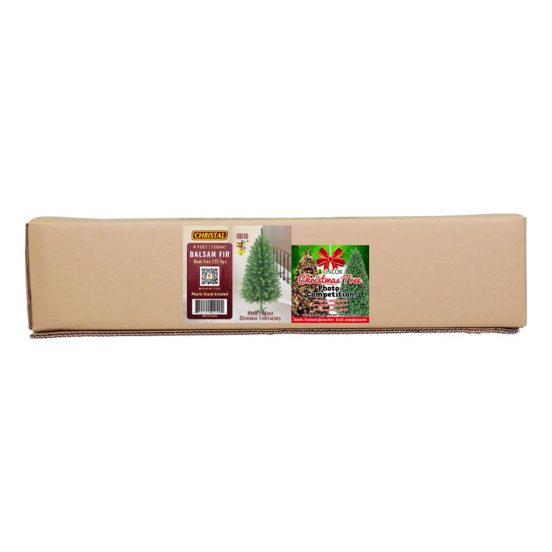 Oncor Pino de 4' Modelo Christal Balsam Fir Tree - Farmacias Arrocha