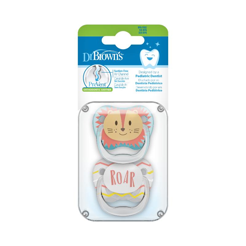 Dr Brown'S Chupete PreVent Lion - Roar 0 - 6m - Farmacias Arrocha