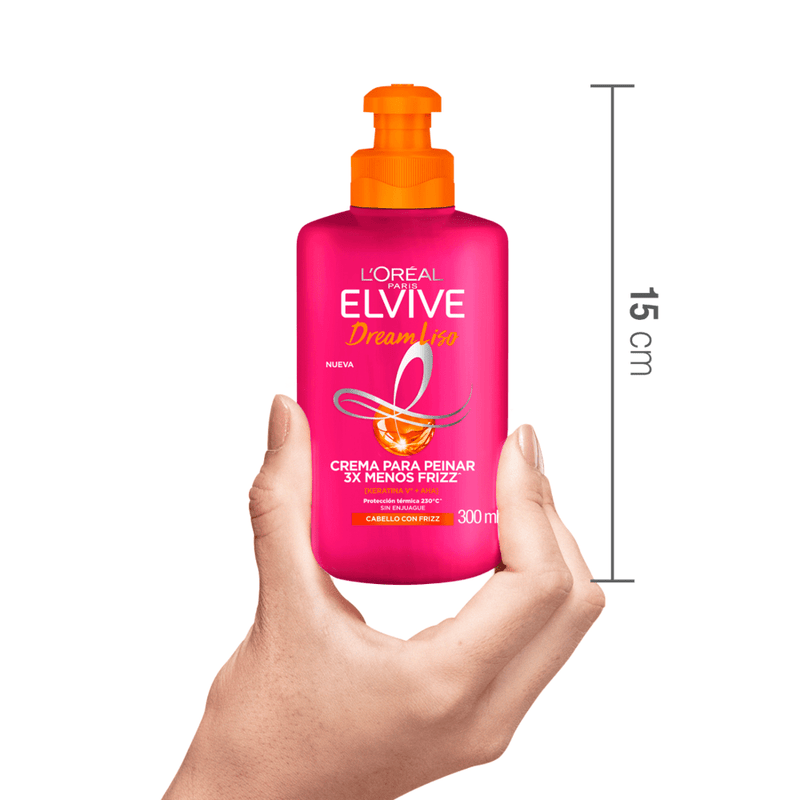 Crema Para Peinar Elvive Dream Liso L'OREAL PARIS 300 Ml - Farmacias Arrocha